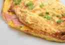 Comment faire une omelette au jambon et au fromage