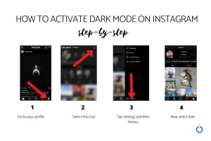 Comment activer le mode sombre sur instagram