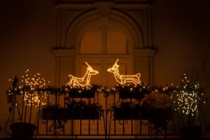 Comment décorer un balcon pour noël