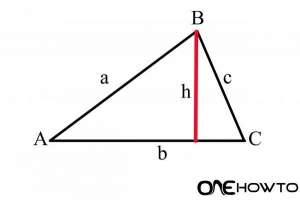 Comment trouver la hauteur d'un triangle oblique avec une aire