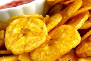 Comment faire des chips de plantain frites