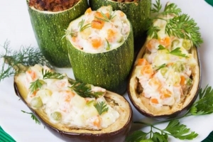 Comment faire des courgettes farcies aux crevettes