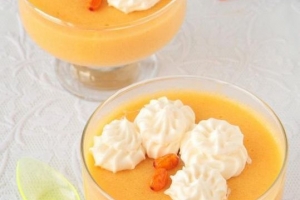 Faire une mousse à l'orange